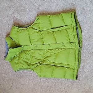 L.L. Bean Green Goose Vest
